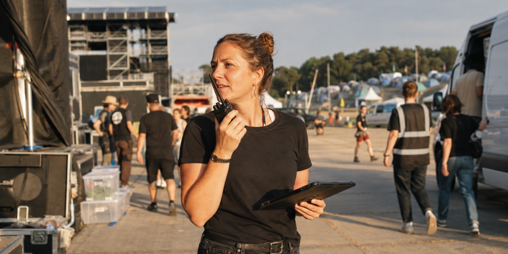 Chaos? Niet op mijn festival